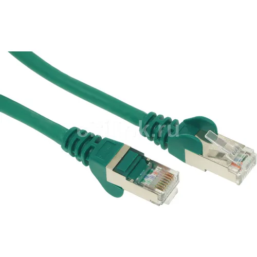 Патч-корд LanMaster вилка RJ-45, вилка RJ-45, кат.5E, LSZH, 5м, зеленый [lan-pc45/s5e-5.0-gn]