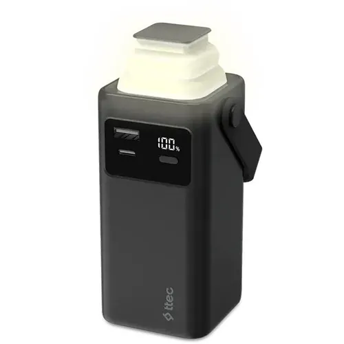 Внешний аккумулятор (Power Bank) TTEC ReCharger Extreme LCD, 20000мAч, черный [2bb238s]