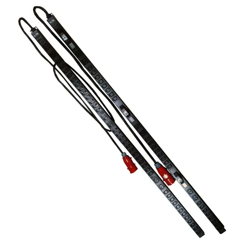 Блок распределения питания LanMaster TWT-PDVI3-6X24-CB-32, вертикал.размещ., C19Х6, C13Х24, Тип вход. тока 32A, 2м