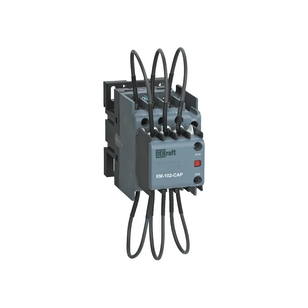 Конденсаторый контактор DEKraft км-102-cap 22438DEK