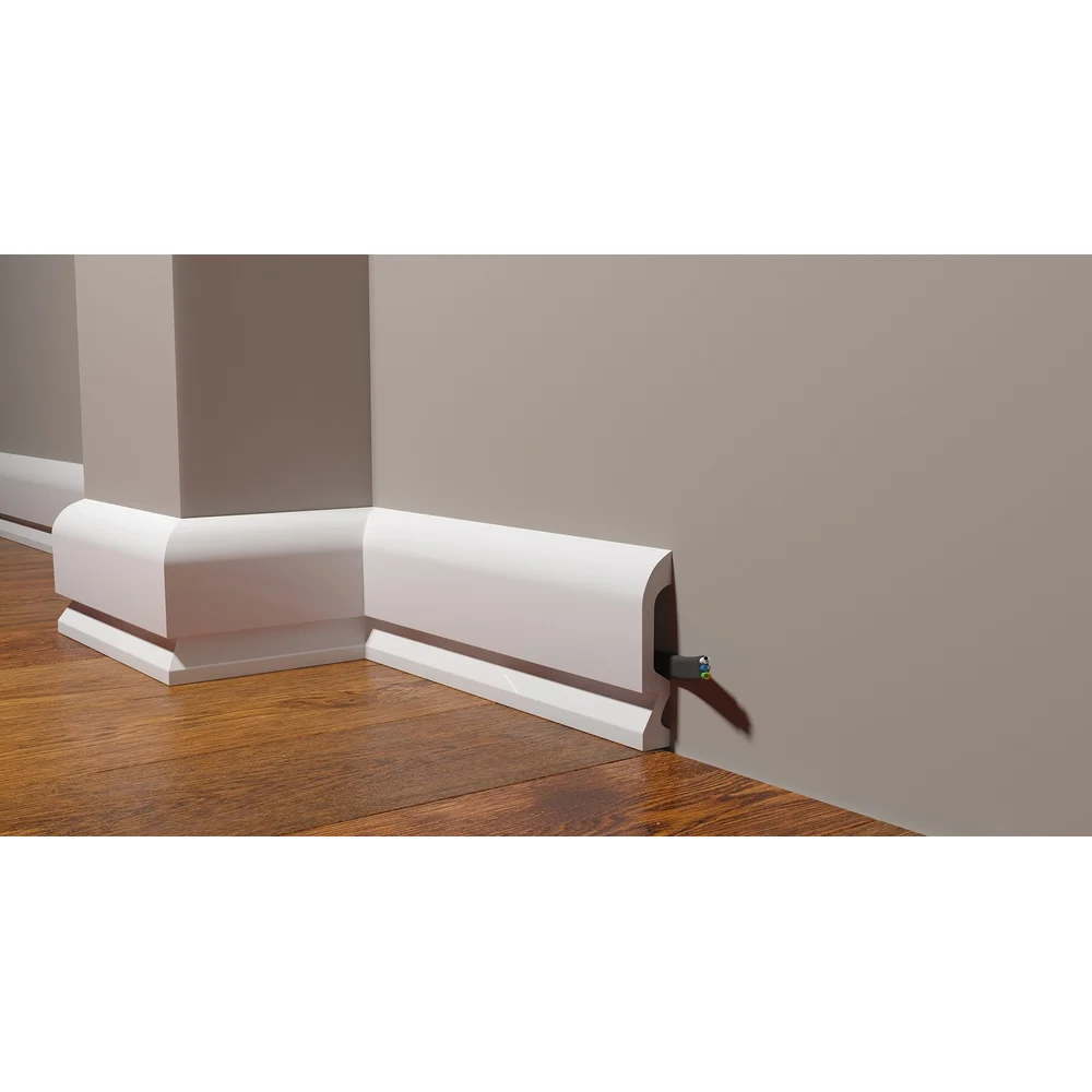 Напольный ударопрочный влагостойкий плинтус Decor-Dizayn DD700