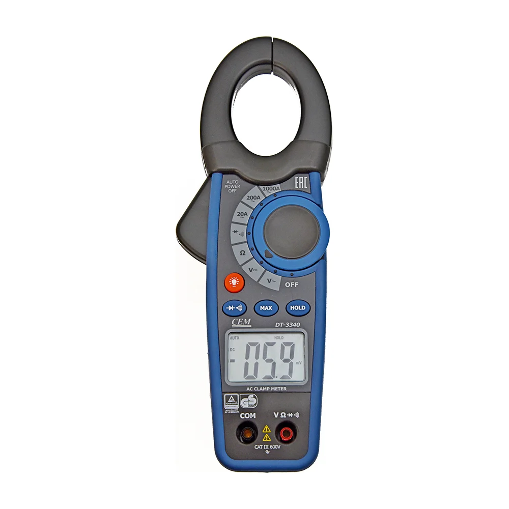 Токовые клещи СЕМ DT-3340 480373