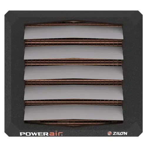 Тепловентилятор ZILON HB-35W, 26000Вт, черный, серый