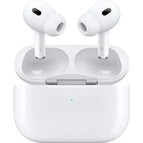 Наушники Apple AirPods Pro 2 2023 A3047/A3048/A2968, Bluetooth, внутриканальные, белый [mtjv3ll/a]