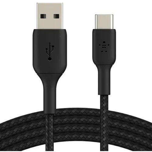 Кабель Belkin CAB002BT2MBK, USB Type-C (m) - USB (m), 2м, черный