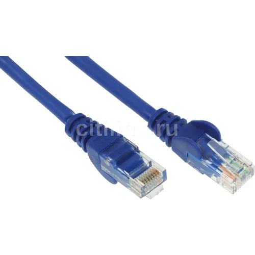 Патч-корд LanMaster вилка RJ-45, вилка RJ-45, кат.5E, LSZH, 10м, синий [lan-pc45/u5e-10-bl]