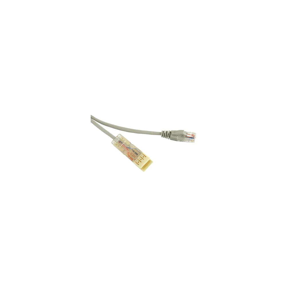 Патч-корд Hyperline PC-110-RJ45-2P-CX-2M-LSZH-GY 229898