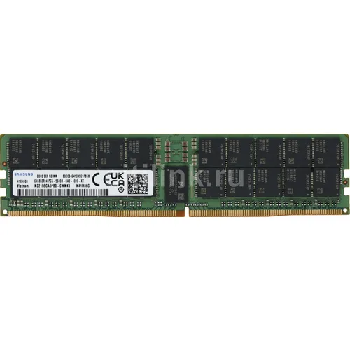 Память DDR5 Samsung M321R8GA0PB0-CWM 64ГБ DIMM, ECC, registered, PC5-44800, CL40, 5600МГц