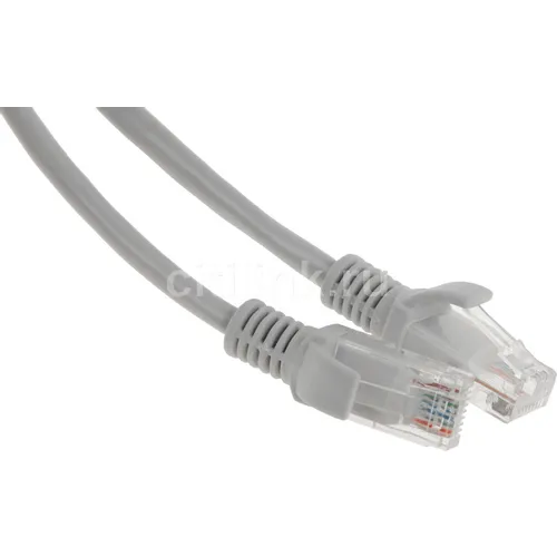 Патч-корд PREMIER PP12-1.5M литой (molded), UTP, кат.5E, 1.5м, 4 пары, 26AWG, алюминий омедненный, многожильный, серый