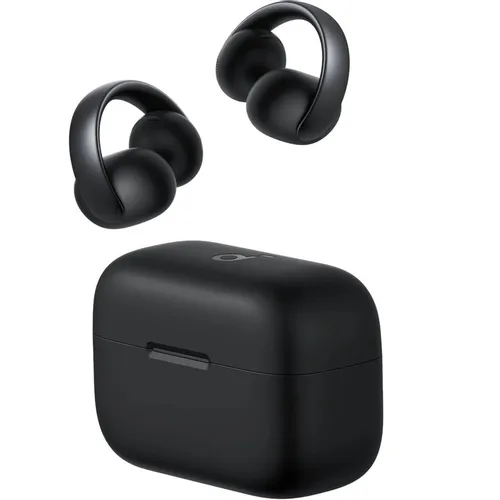 Наушники ANKER Soundcore AeroClip, Bluetooth, вкладыши, черный [a3388g11]