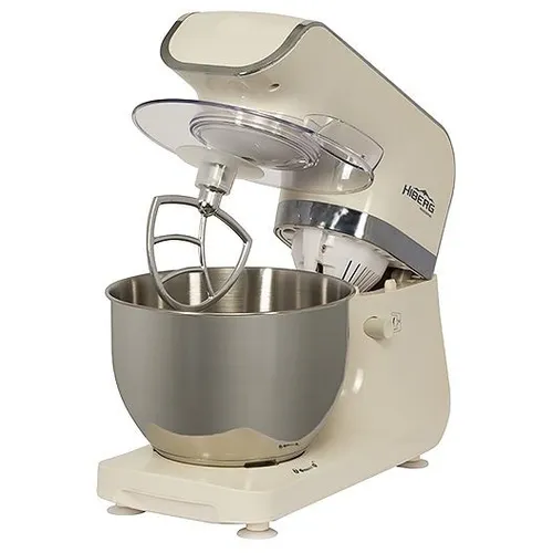 Миксер планетарный HIBERG MP 1040 DY, 1000Вт, бежевый
