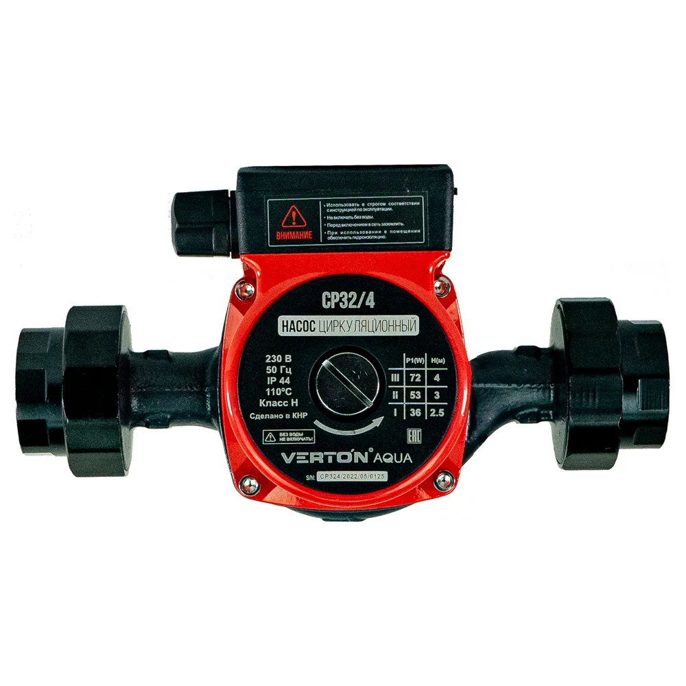 Циркуляционный насос VERTON AQUA CP32/4 01.13296.13316