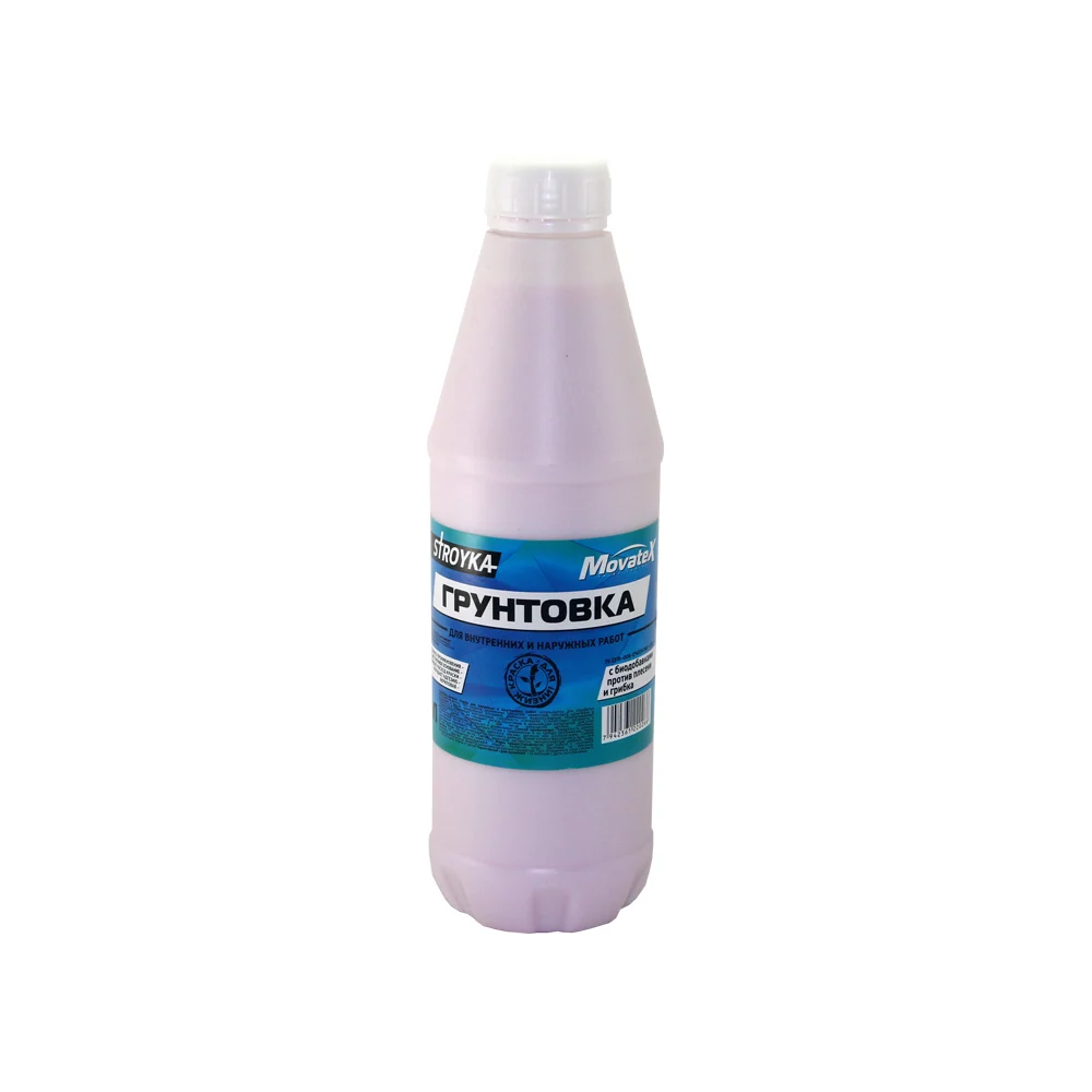 Грунт для наружных и внутренних работ Movatex Stroyka Т31706