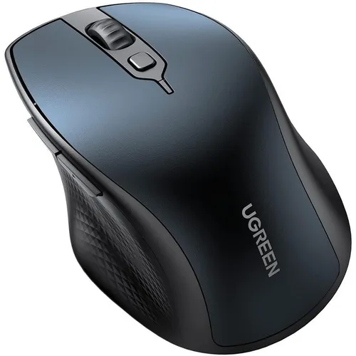 Мышь беспроводная UGREEN MU101, Bluetooth/Радио, оптическая, USB, 4000dpi, синий [15807]