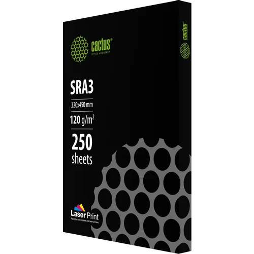 Бумага Cactus LaserPrint CS-LPSRA3120250, SRA3, для лазерной печати, 250л, 120г/м2, белый