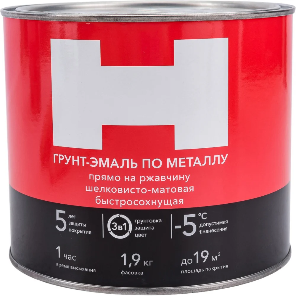 Грунт-эмаль по ржавчине HAMMERTON 205543