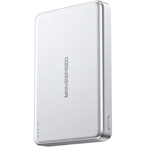 Внешний аккумулятор (Power Bank) MOVESPEED MSP08, 10000мAч, серебристый [msp08 silver]