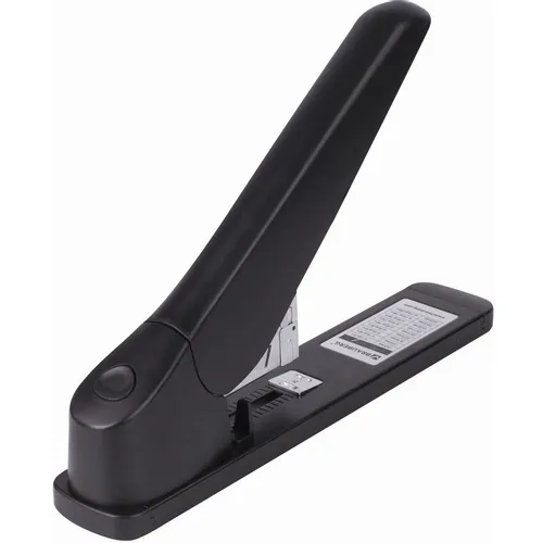 Степлер BRAUBERG Heavy duty MX, 200 листов, 100 скоб, черный [222564]