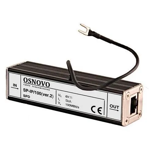 Грозозащита OSNOVO SP-IP/100(ver2), серый