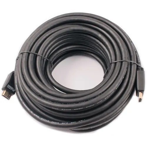 Кабель аудио-видео WH-111, HDMI (m) - HDMI (m), ver 2.0, 15м, GOLD, черный [9785]