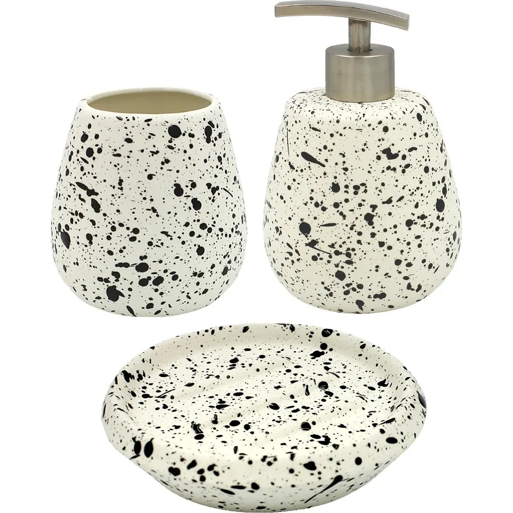 Набор для ванной комнаты Bath Plus CONFETTY SET3 W-CE1616-SET3