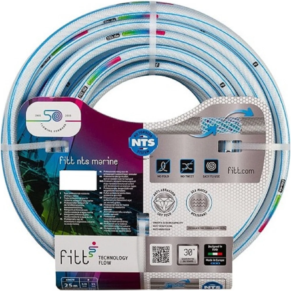Пищевой противоскручивающийся шланг FITT NTS MARINE 3/4" 50м