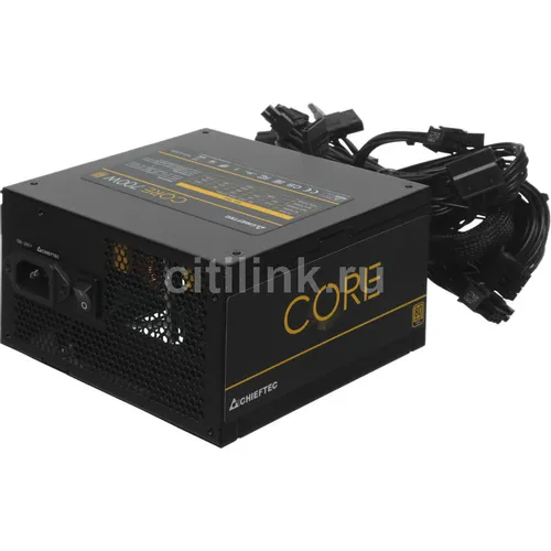 Блок питания CHIEFTEC Core BBS-700S-Bulk, 700Вт, 80 PLUS GOLD, 120мм, черный