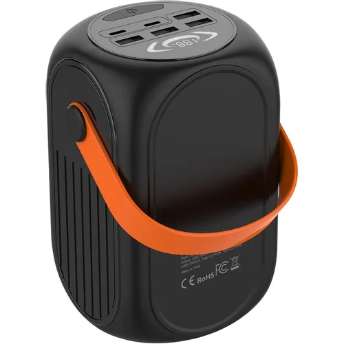 Внешний аккумулятор (Power Bank) Cactus CS-PBFSUD-60000, 60000мAч, черный