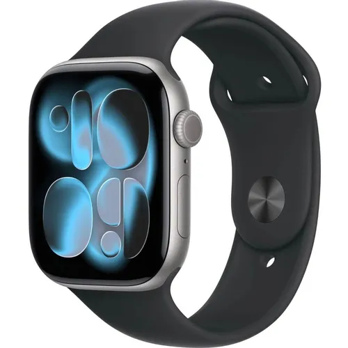 Смарт-часы Apple Watch Series 11 A3333, 46мм, черный/серый космос