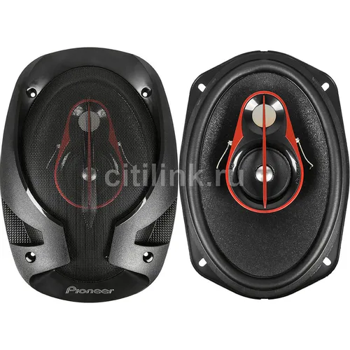 Колонки автомобильные Pioneer TS-R6951S, 16x23 см (6x9 дюйм.), комплект 2 шт.
