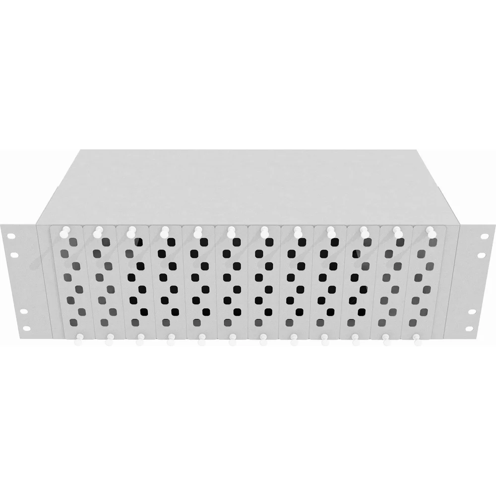 Стоечный оптический кросс TopLan КРС-Top-3U-96FC/ST-GY