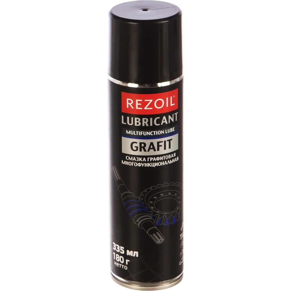 Графитовая смазка-аэрозоль REZOIL GRAFIT 03.008.00031