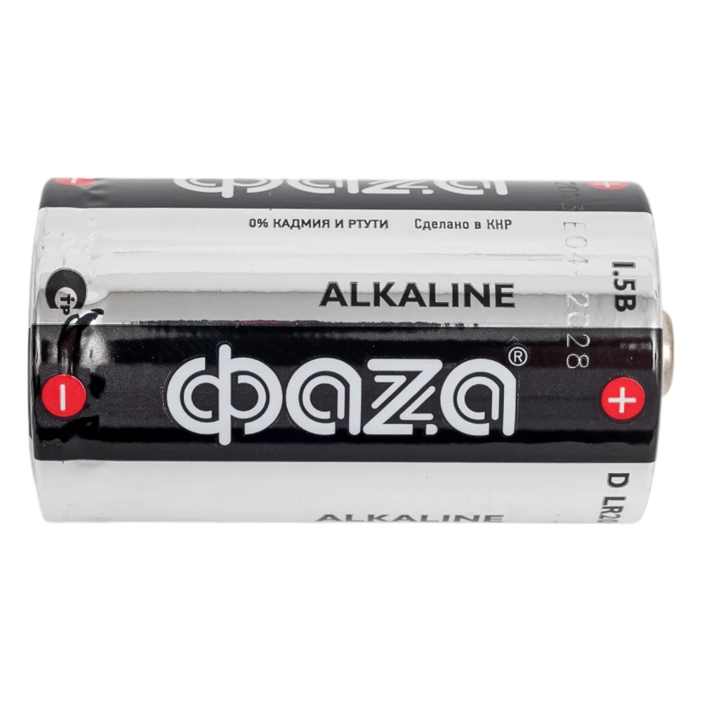 Алкалиновая батарейка ФАZА LR20 Alkaline 5030633