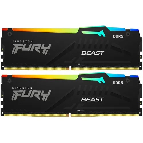Оперативная память Kingston Fury Beast Black KF556C40BBAK2-64 DDR5 - 2x 32ГБ 5600МГц, DIMM, Ret