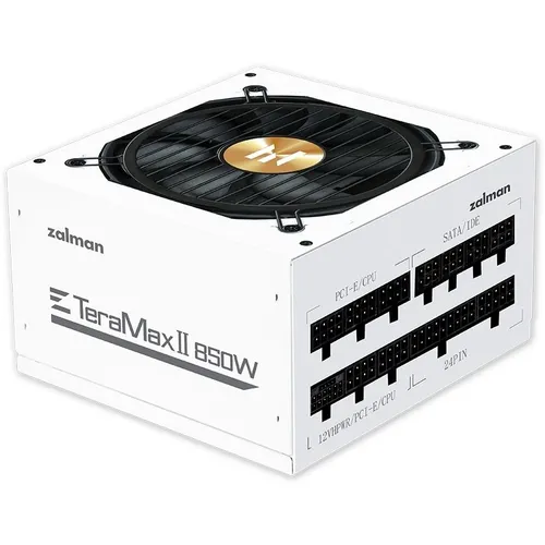 Блок питания Zalman ZM850-TMX2 Snow, 850Вт, 80 PLUS GOLD, 120мм, белый, retail [zm850-tmx2 wh]