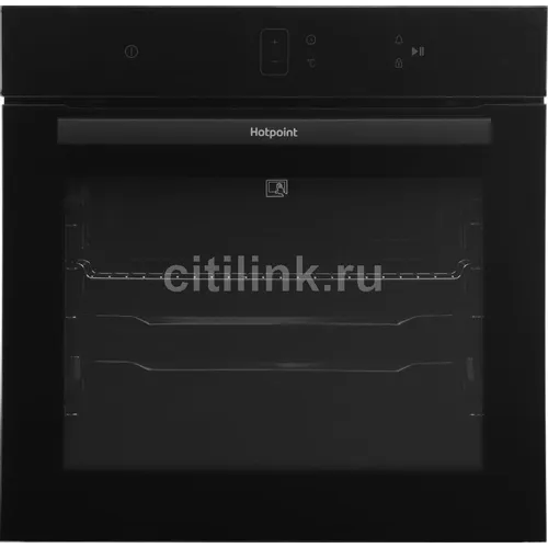 Духовой шкаф электрический HOTPOINT FE8 1352 SMP BLG, 72л, дверца с 4 стеклами, черный