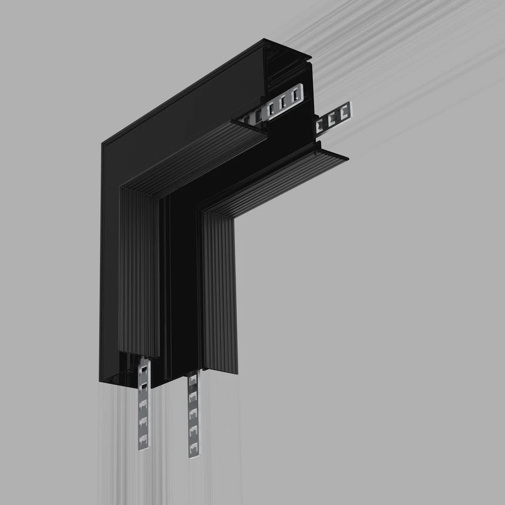 Угловой внутренний коннектор для встраиваемого шинопровода Elektrostandard Slim Magnetic a062188
