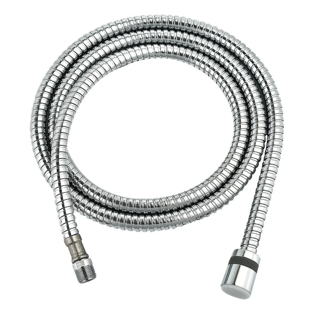 Шланг гибкий для лейки кухонного смесителя Lemark 1.5 м, 1/2-M15, EPDM-сталь хромированная, пакет LE8036S