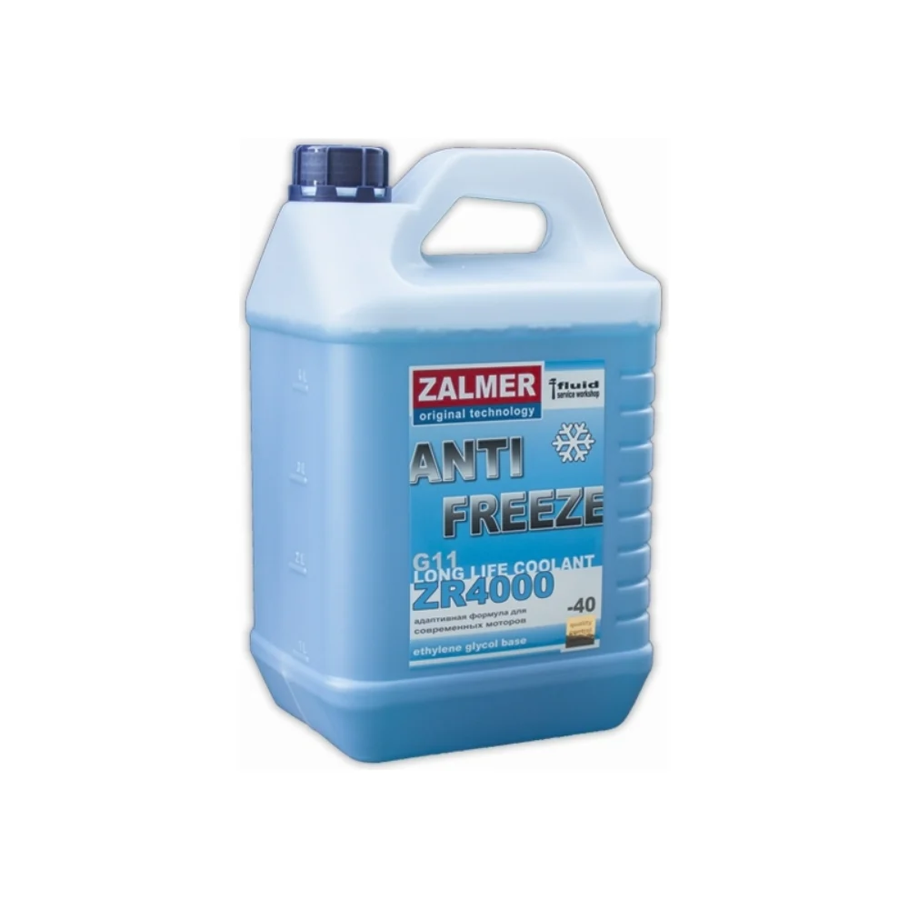 Антифриз ZALMER Antifreeze ZR4000 LLC G11 ZR40L005