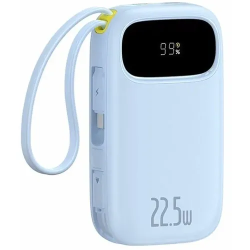 Внешний аккумулятор (Power Bank) BASEUS EnerFill FC31, 10000мAч, голубой [p10082106313-00]