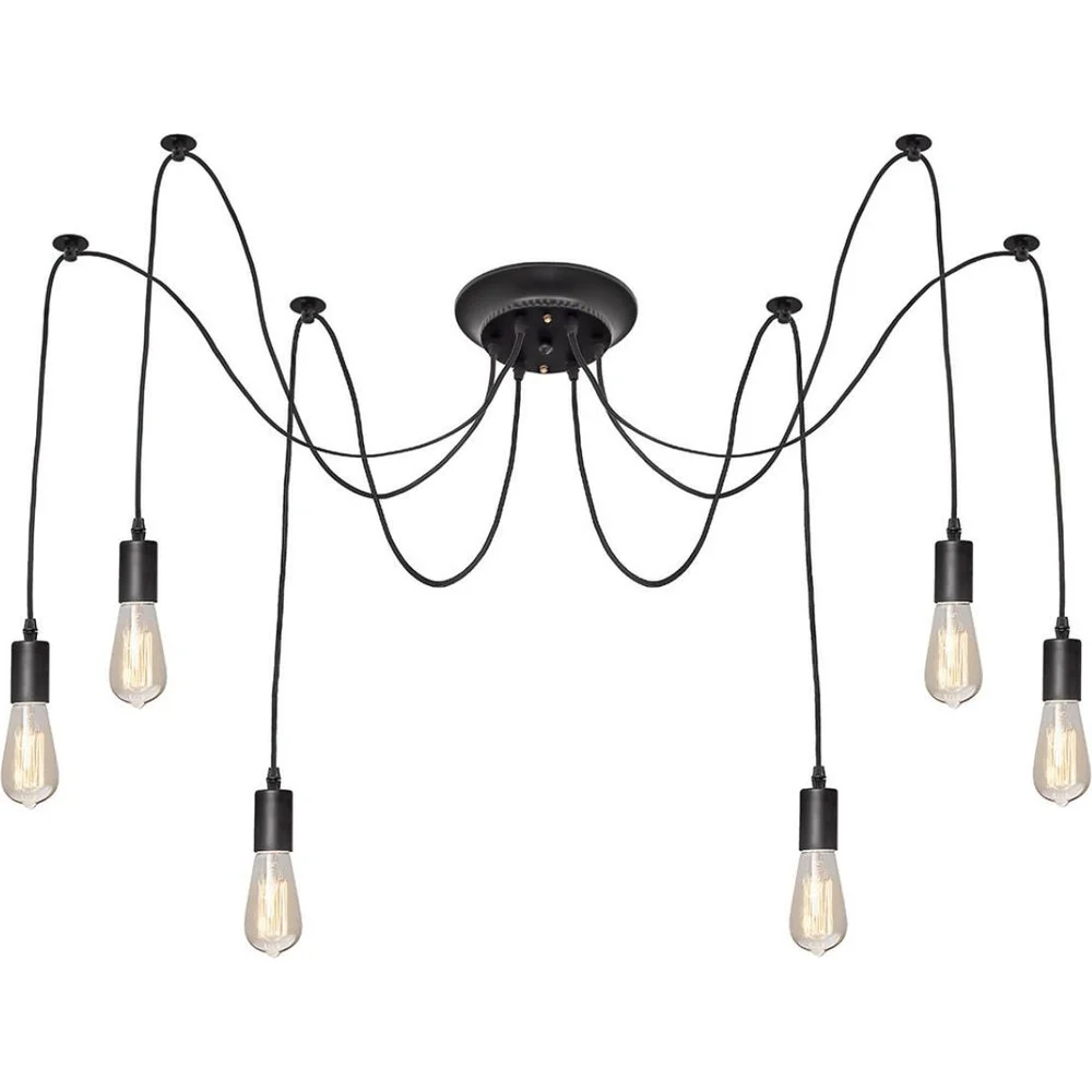 Подвесная люстра LOFT IT Spider LOFT1162/6 LOFT1162_6