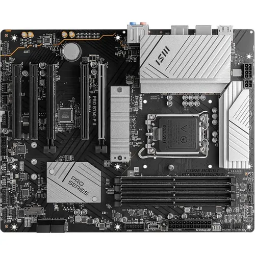 Материнская плата MSI PRO B760-P II, Socket LGA 1700, Intel B760, ATX, Ret
