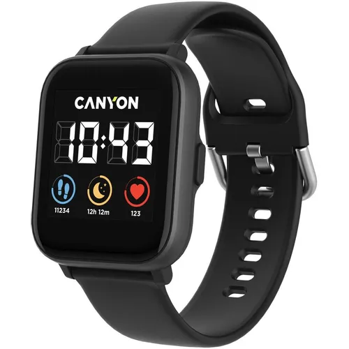 Смарт-часы Canyon Salt SW-78, 1.4", черный