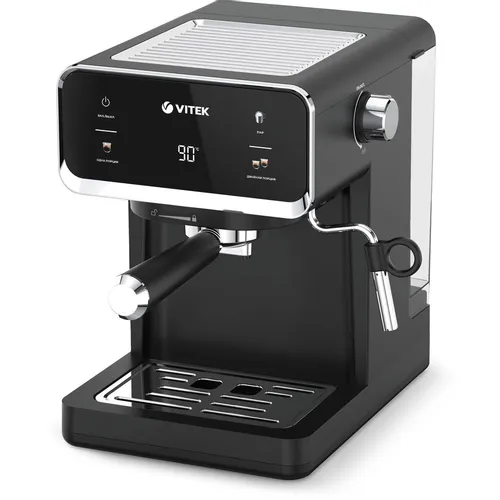 Кофеварка Vitek VT-1516, рожковая, черный
