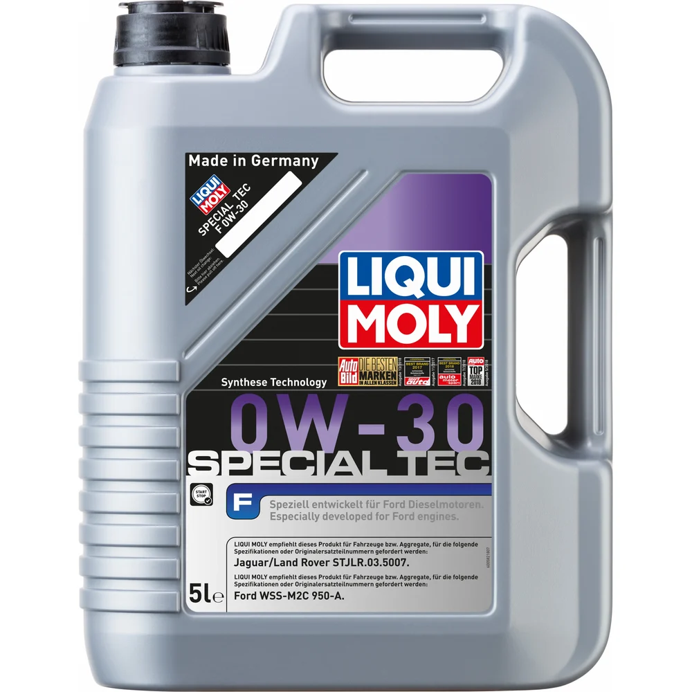 НС-синтетическое моторное масло LIQUI MOLY Special Tec F 0W-30 8903