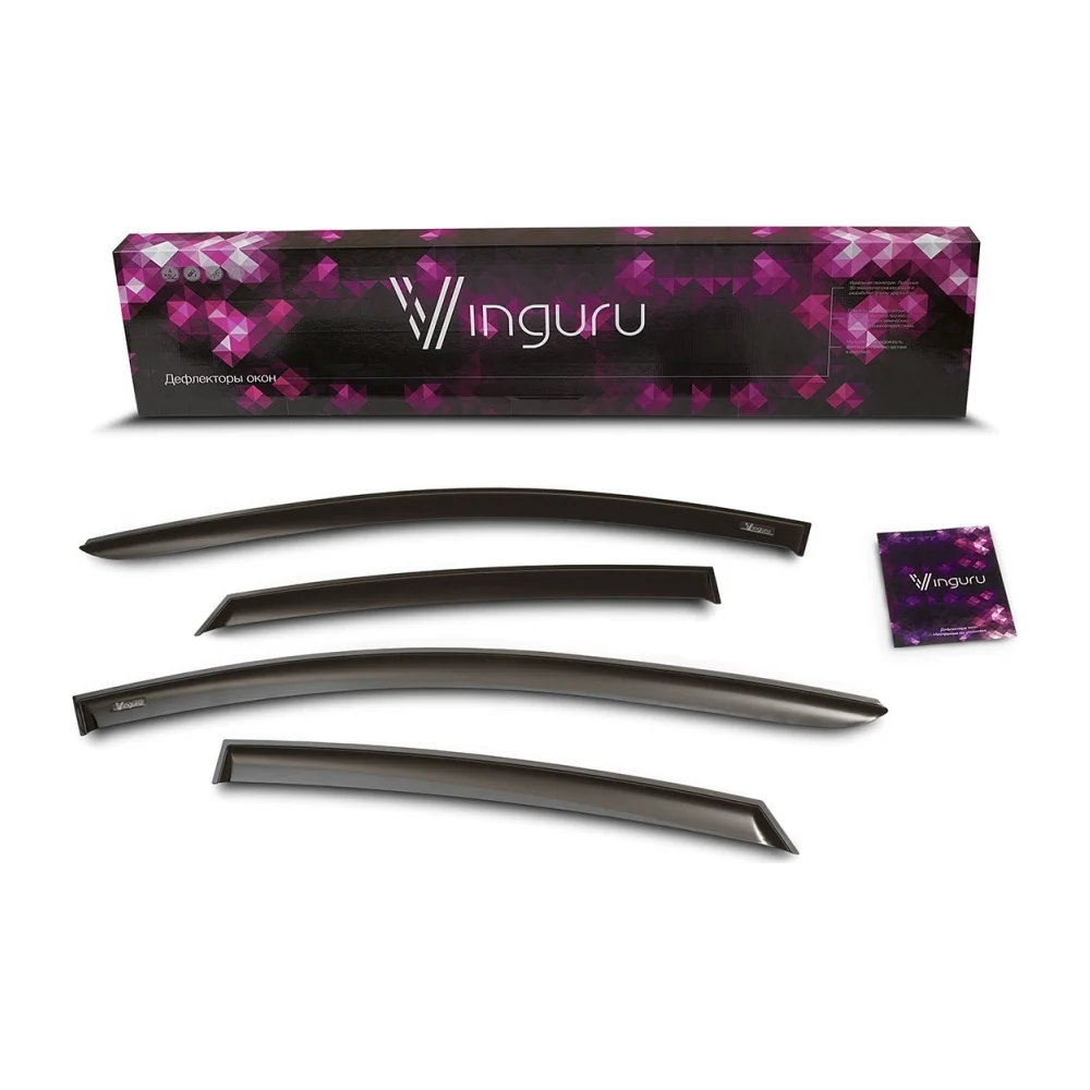 Дефлекторы окон Volkswagen Passat B5 1997-2005 седан vinguru AFV53897