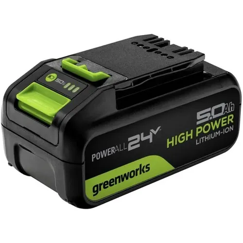 Батарея аккумуляторная GREENWORKS G24HP5, 24В, 5Ач, Li-Ion [2957807]