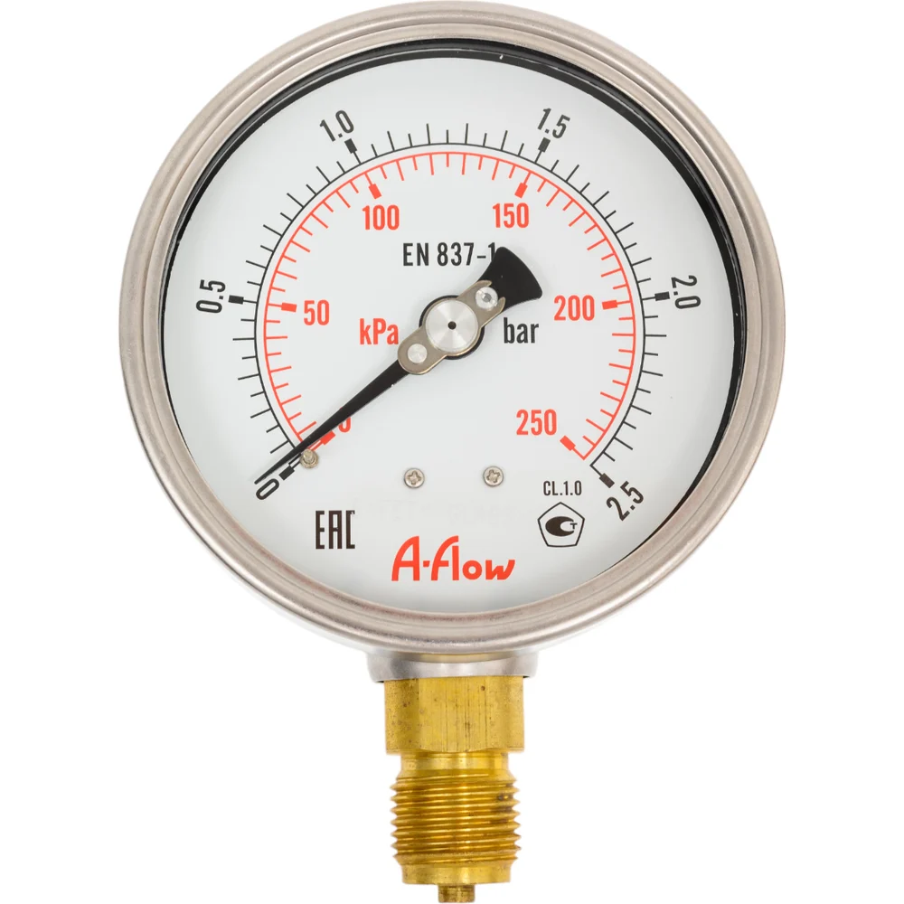 Манометр A-Flow G22-S-8G-100A-2,5bar