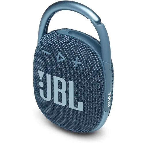 Колонка портативная JBL Clip 4, 5Вт, синий [jblclip4blu]