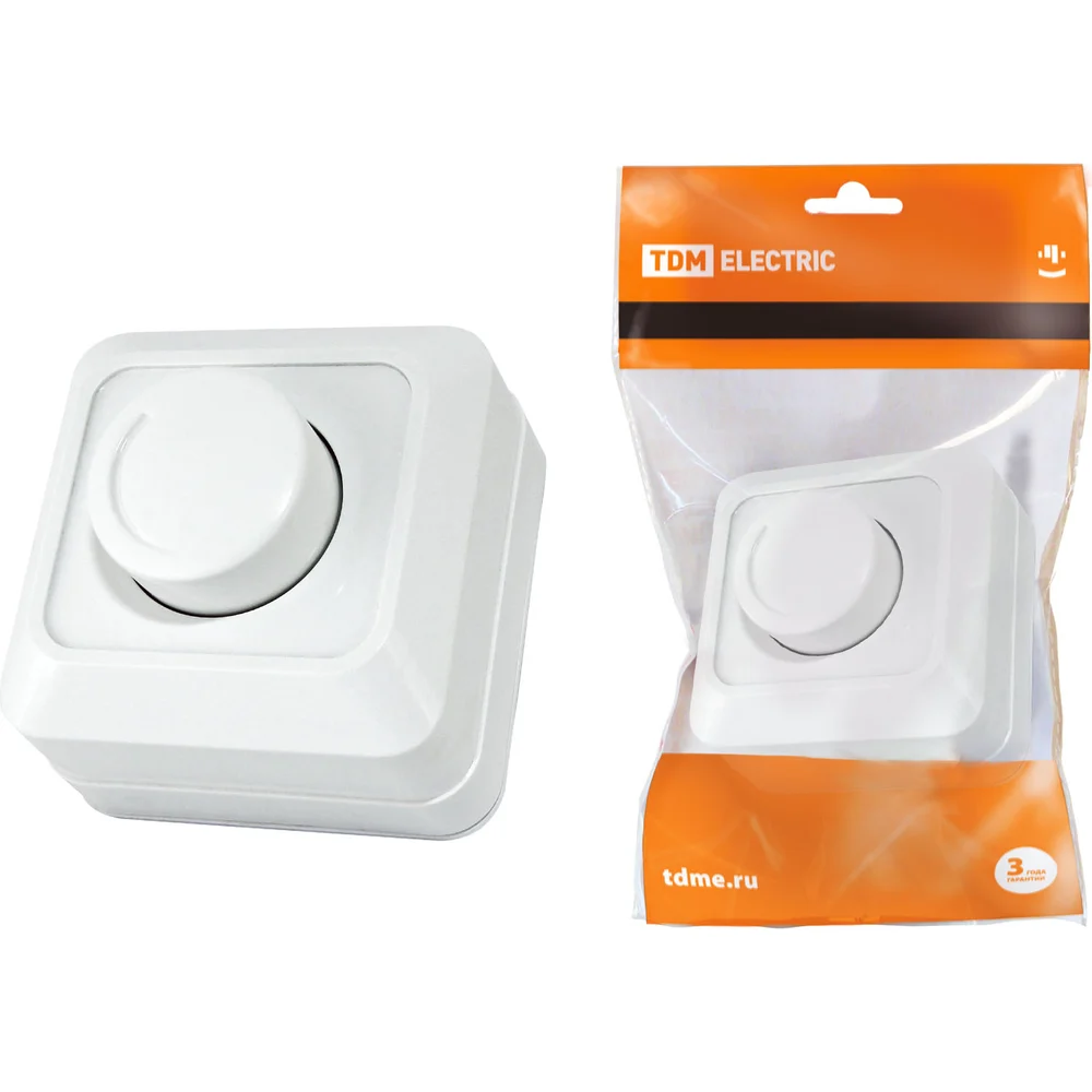 Поворотный светорегулятор TDM ELECTRIC RL Ладога SQ1801-0109